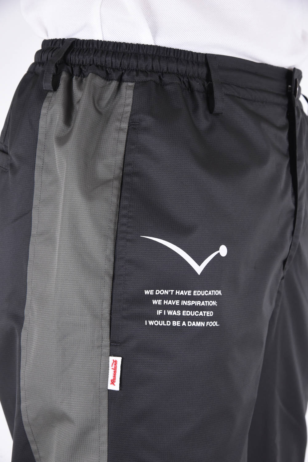 RUSSELUNO - WIND STOP PANTS / リップストップ サイドライン ロング