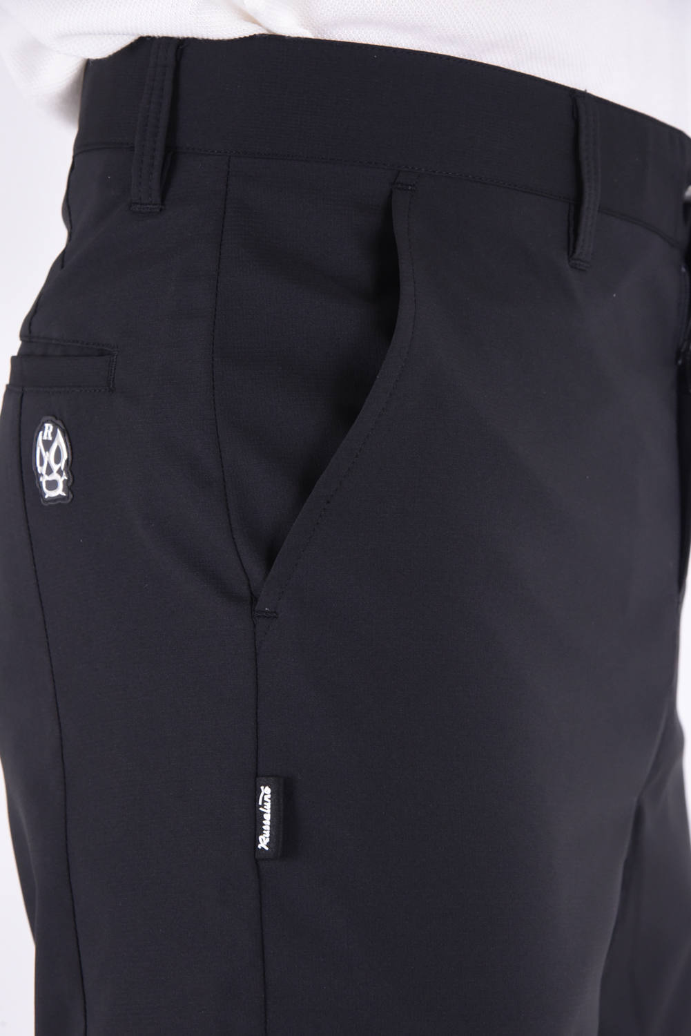 【RUSSELUNO 】 ラッセルノ★ロングパンツ黒ゴルフ RUSSELUNO - JERSEY PANTS / ロングパンツ (ブラック) | GOSSIP GOLF