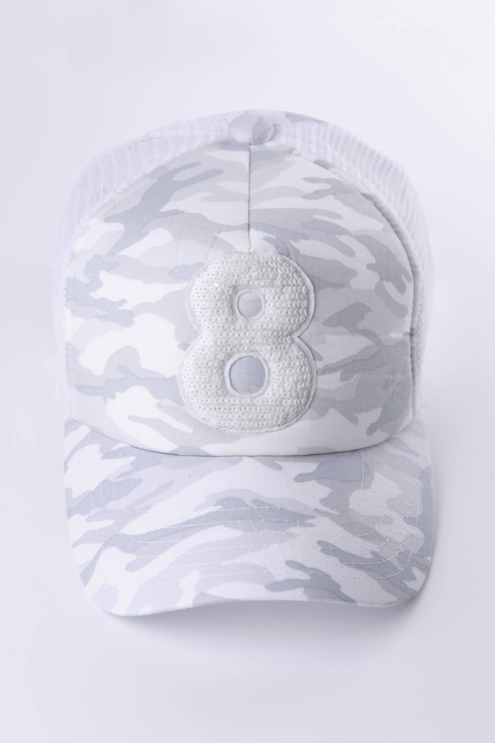 Muta Studio84 Limited Model No 8 Cap Spangles 別注 ナンバー8 スパンコール キャップ ホワイトカモ Gossip Golf