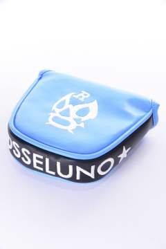 PUTTER COVER MULLET / マスクマン マレット型パターカバー ブルー - フリーサイズ