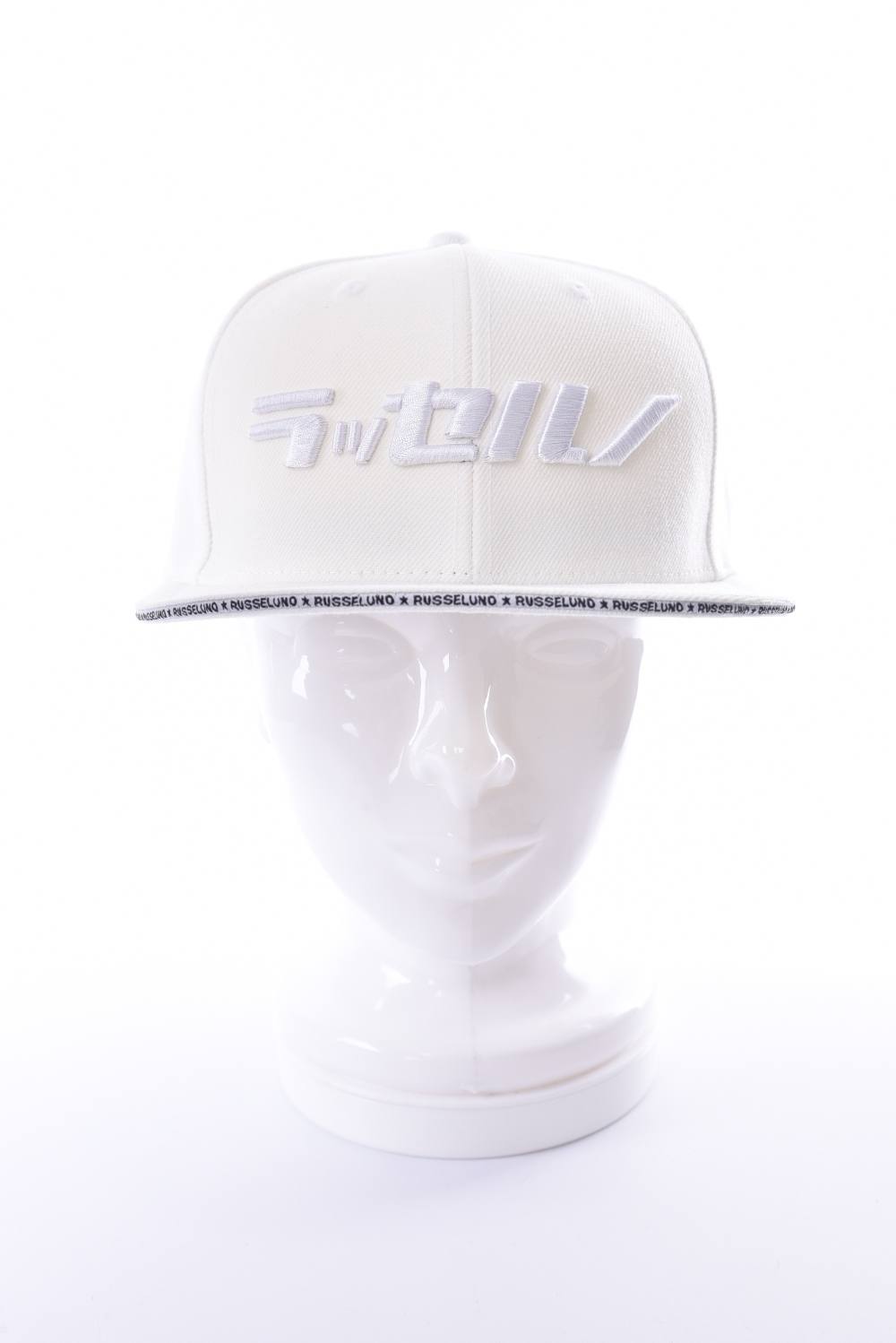 Russeluno Katakana B B Cap カタカナ刺繍 ベースボールキャップ ホワイト Gossip Golf